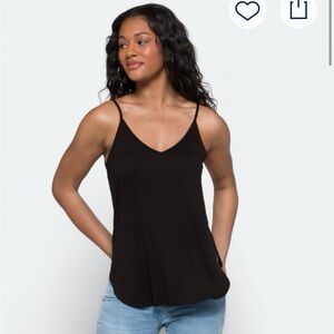 NWT Z Supply Eleisha Black Tank Top